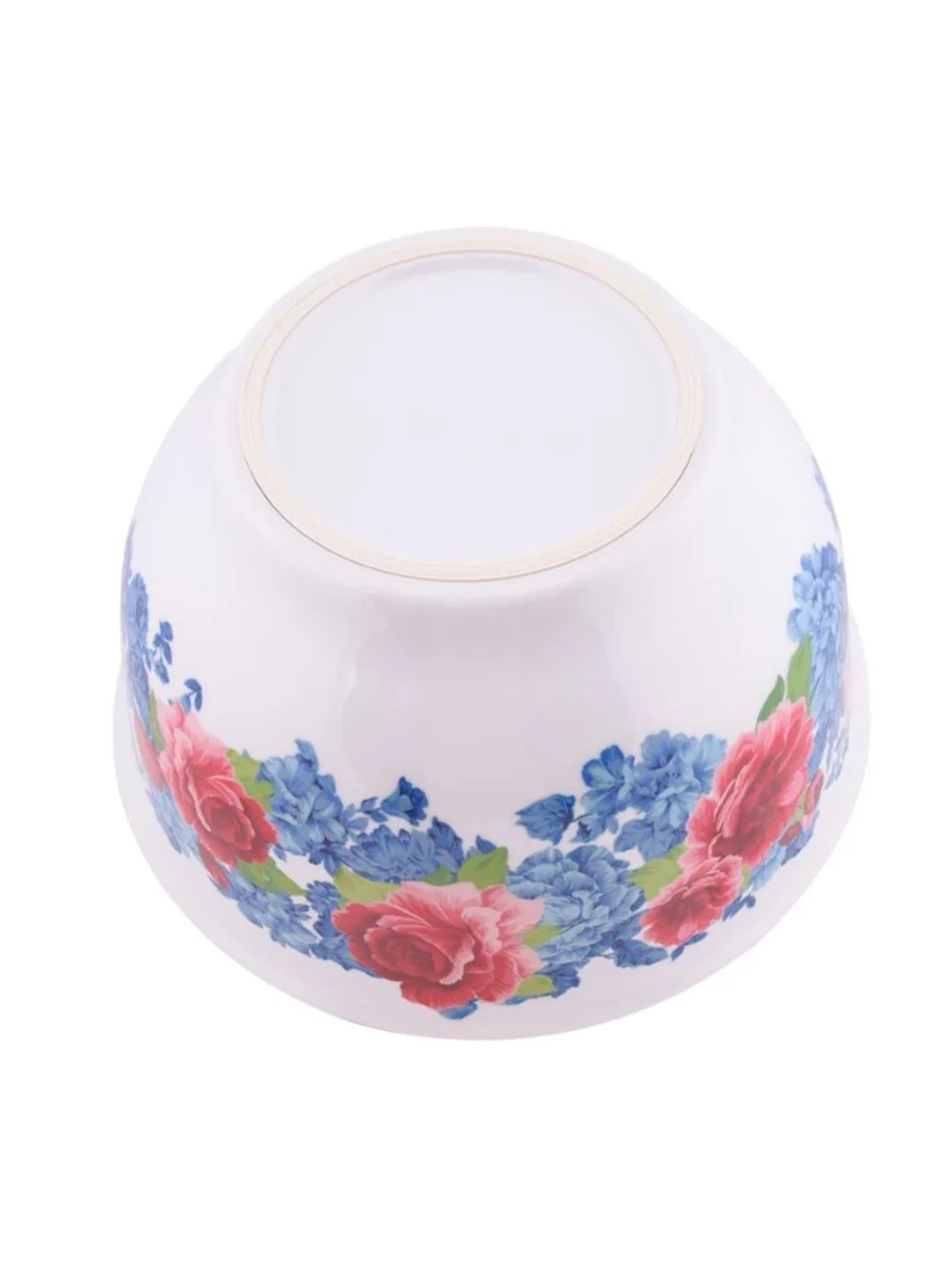 The Woman Pioneer Home Heritage Floral lids 10-Piece Melamine Mixing Bowl Set